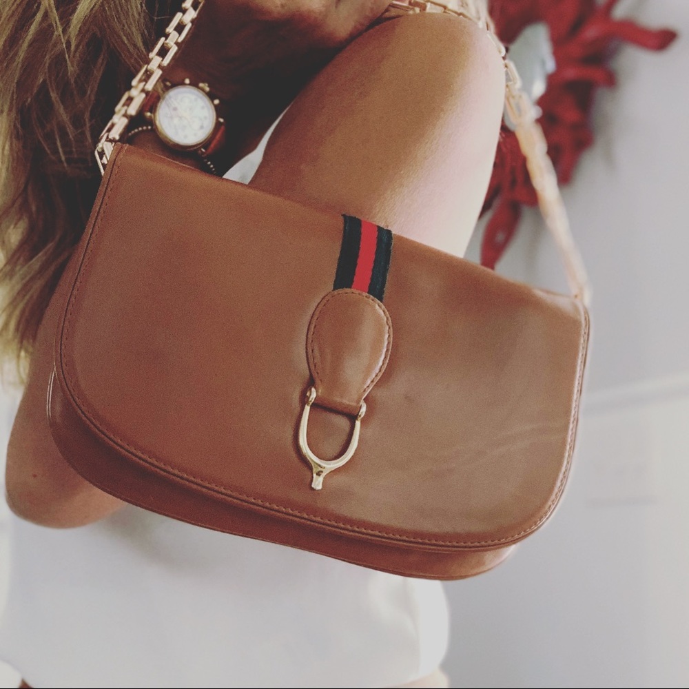 Gucci Vintage Horse-bit Restored Handbag